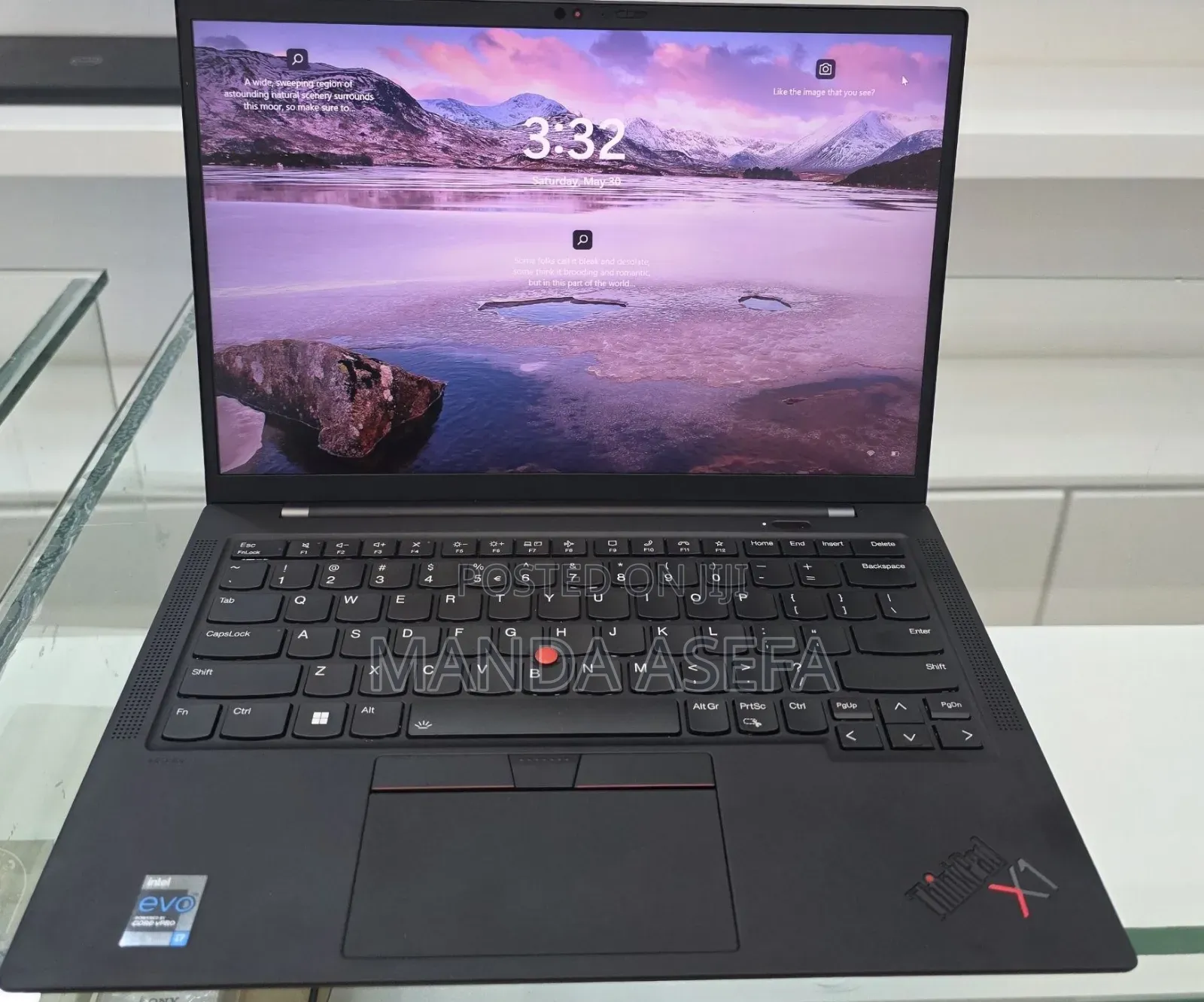 New Laptop Lenovo ThinkPad X1 Carbon 16GB Intel Core i7 SSD 512GB