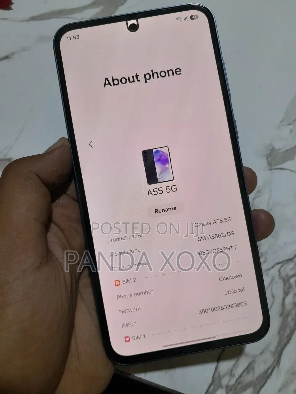 New Samsung Galaxy A55 128 GB Blue