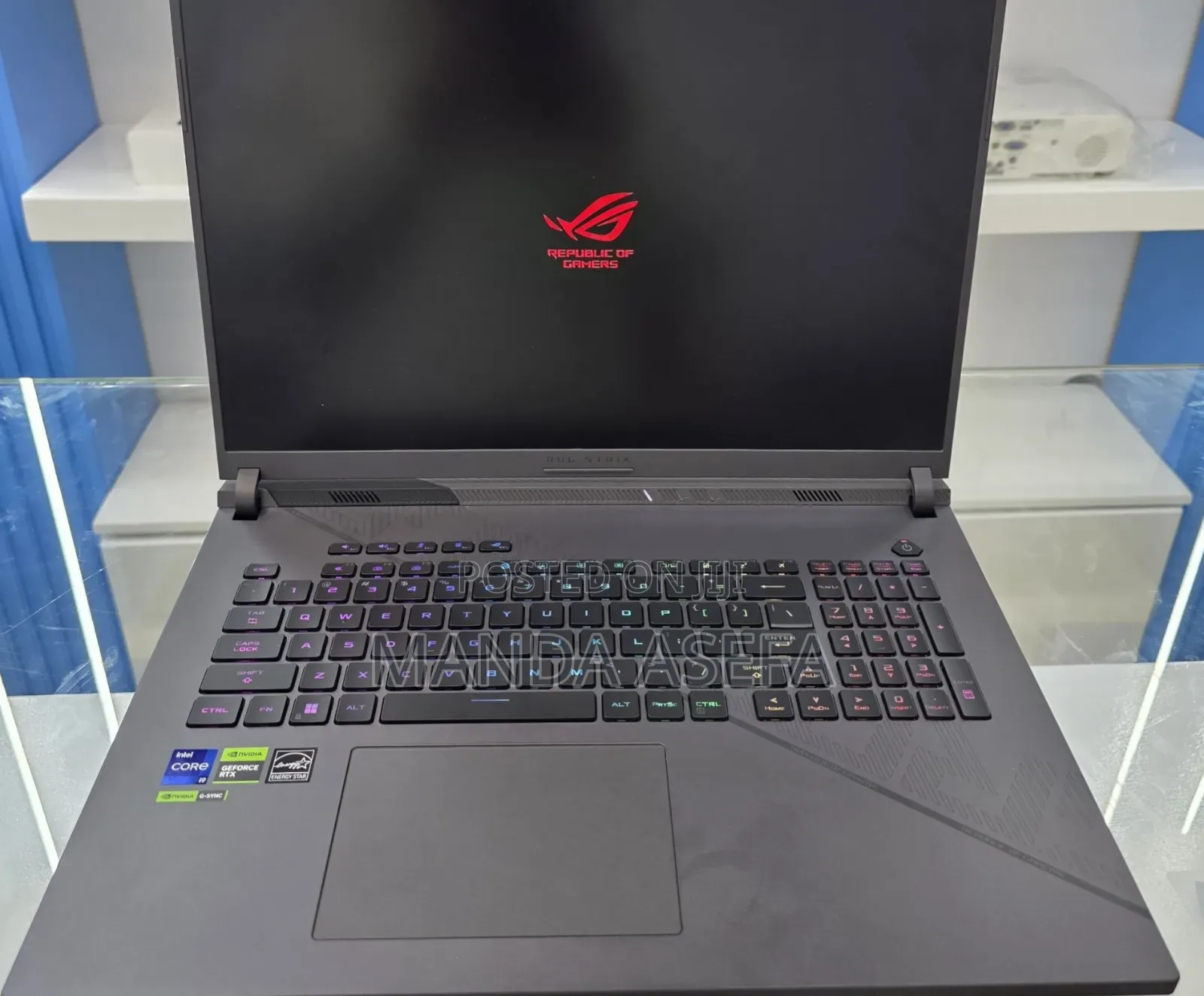 New Laptop Asus ROG Strix G18 16GB Intel Core i9 SSD 1T