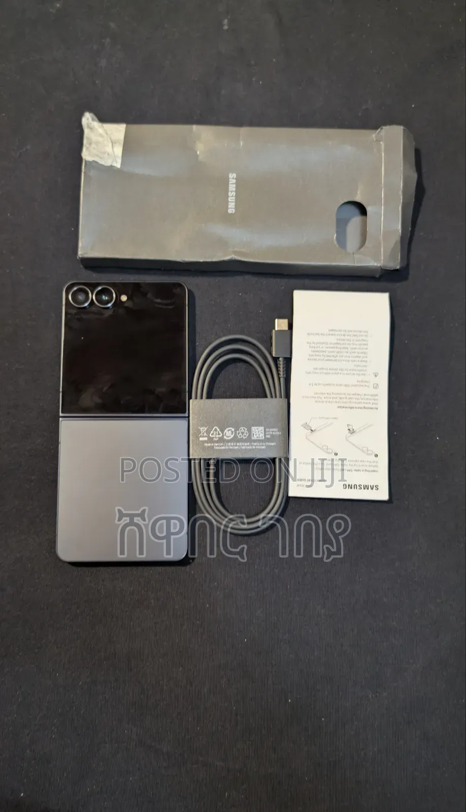 New Samsung Galaxy Z Flip7 512 GB Black