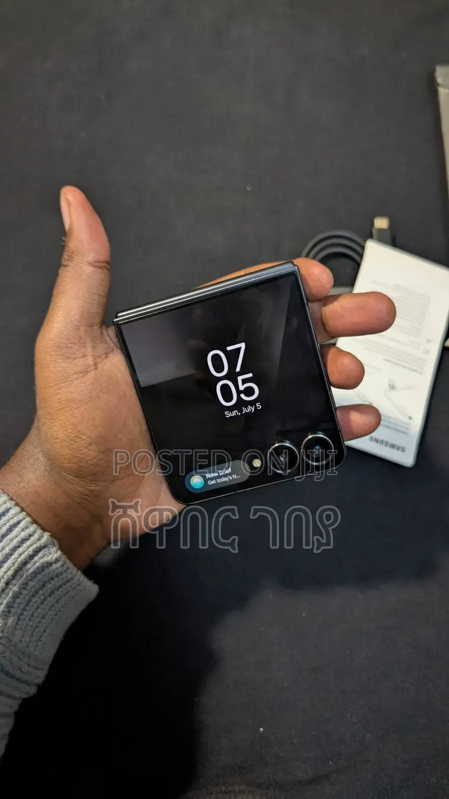 New Samsung Galaxy Z Flip7 512 GB Black