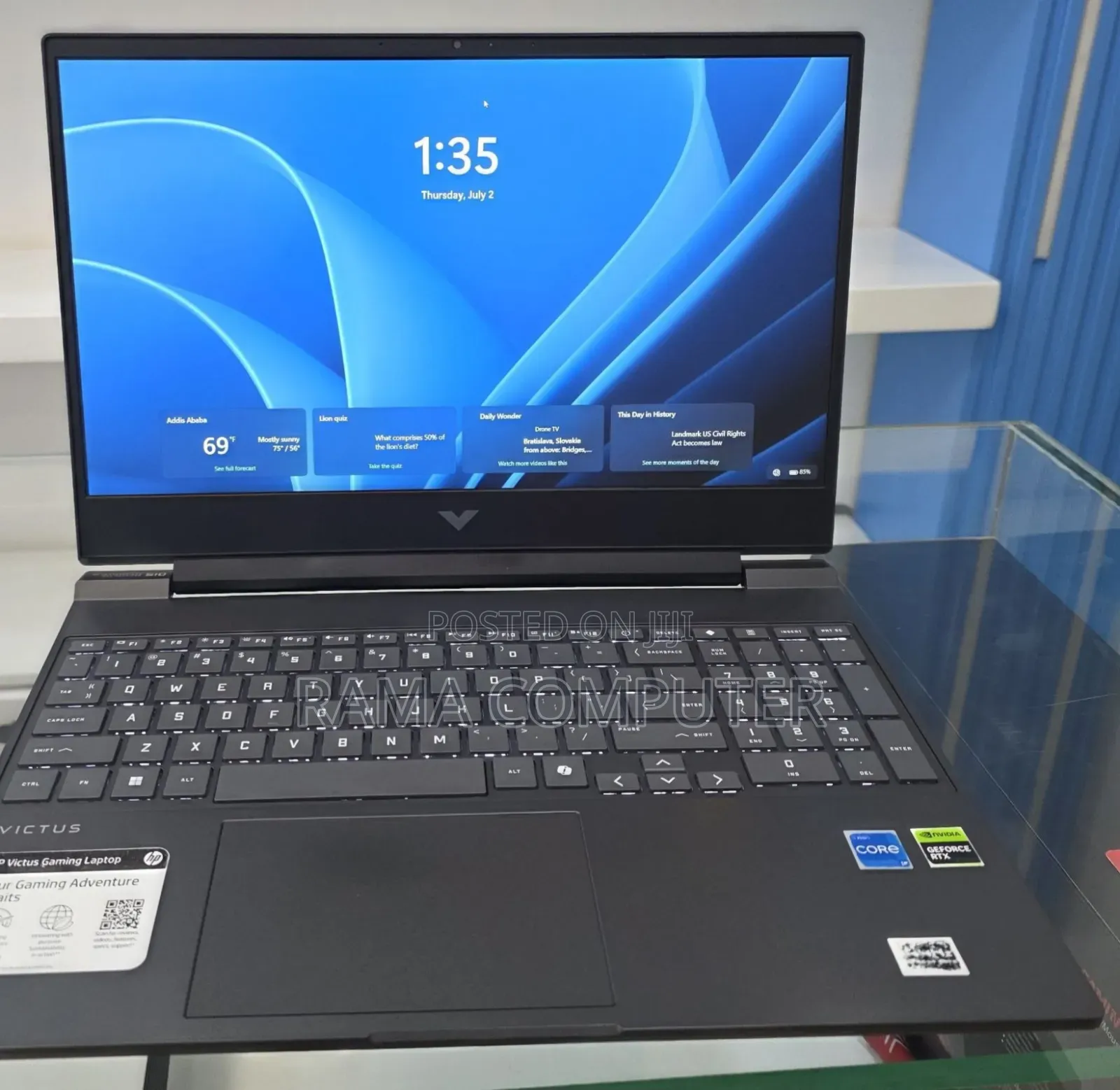 New Laptop HP Victus 15 16GB Intel Core i9 SSD 512GB