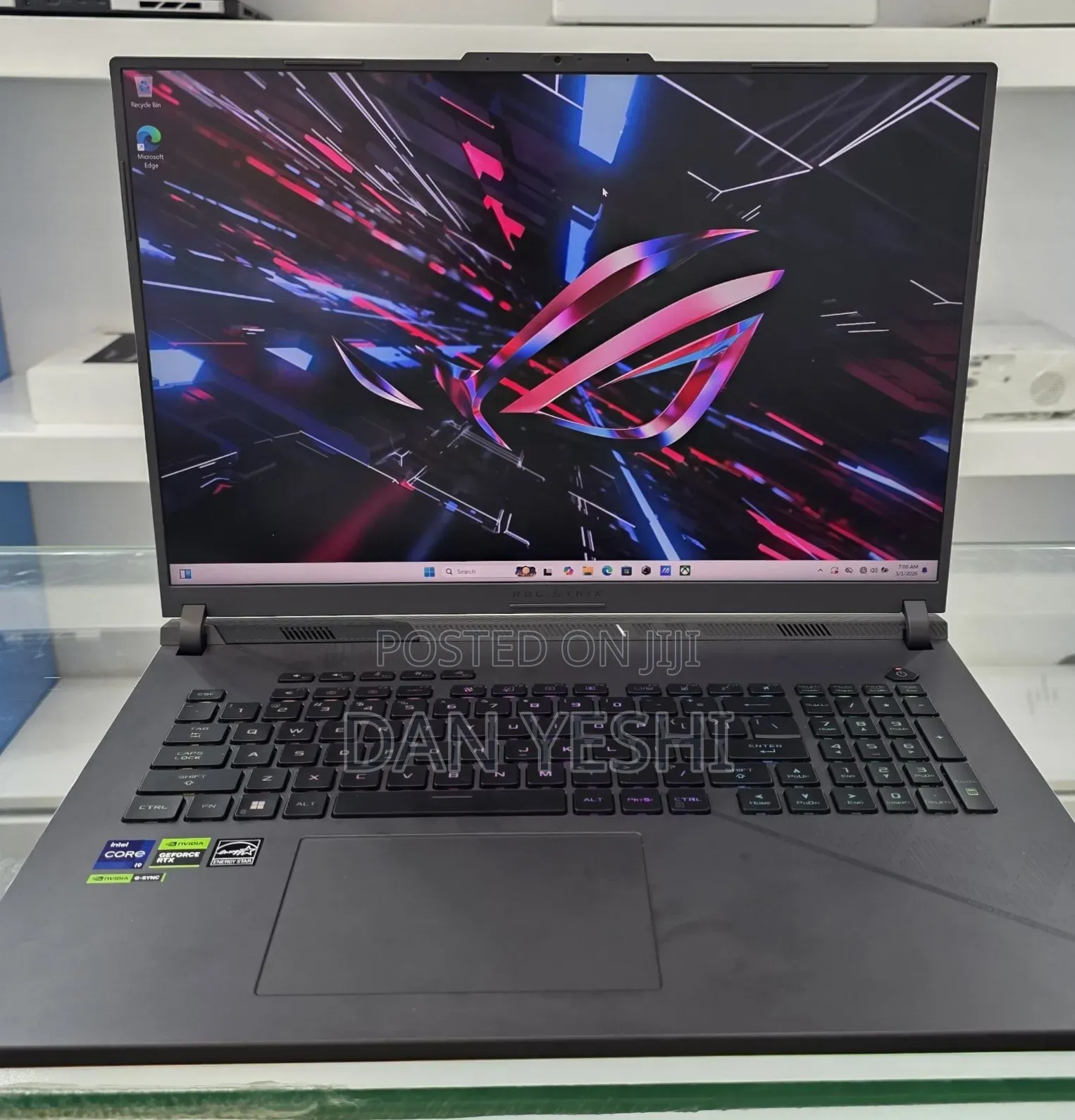 New Laptop Asus ROG Strix G18 16GB Intel Core i9 SSD 1T