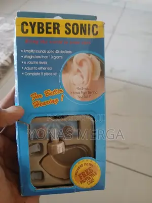 Original Cyber Sonic Hearing Aid多鄫more Accurate Sound Reproduction.