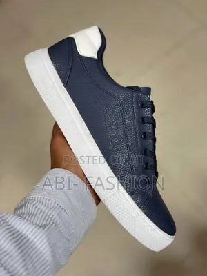 Navy Blue Zara Pure Leather Shoe