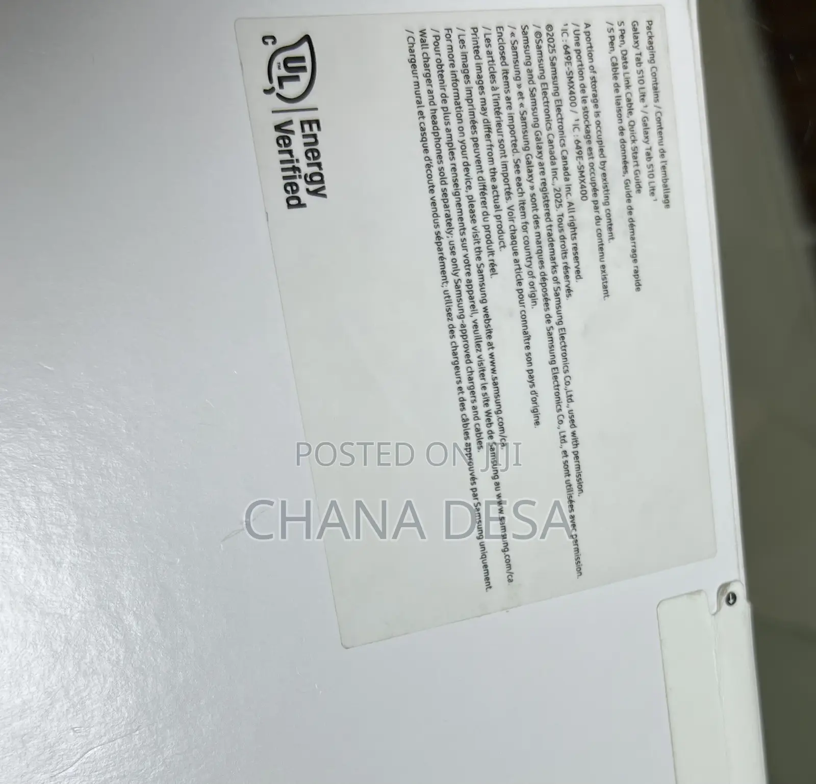 New Samsung Galaxy Tab S10 Lite 256 GB