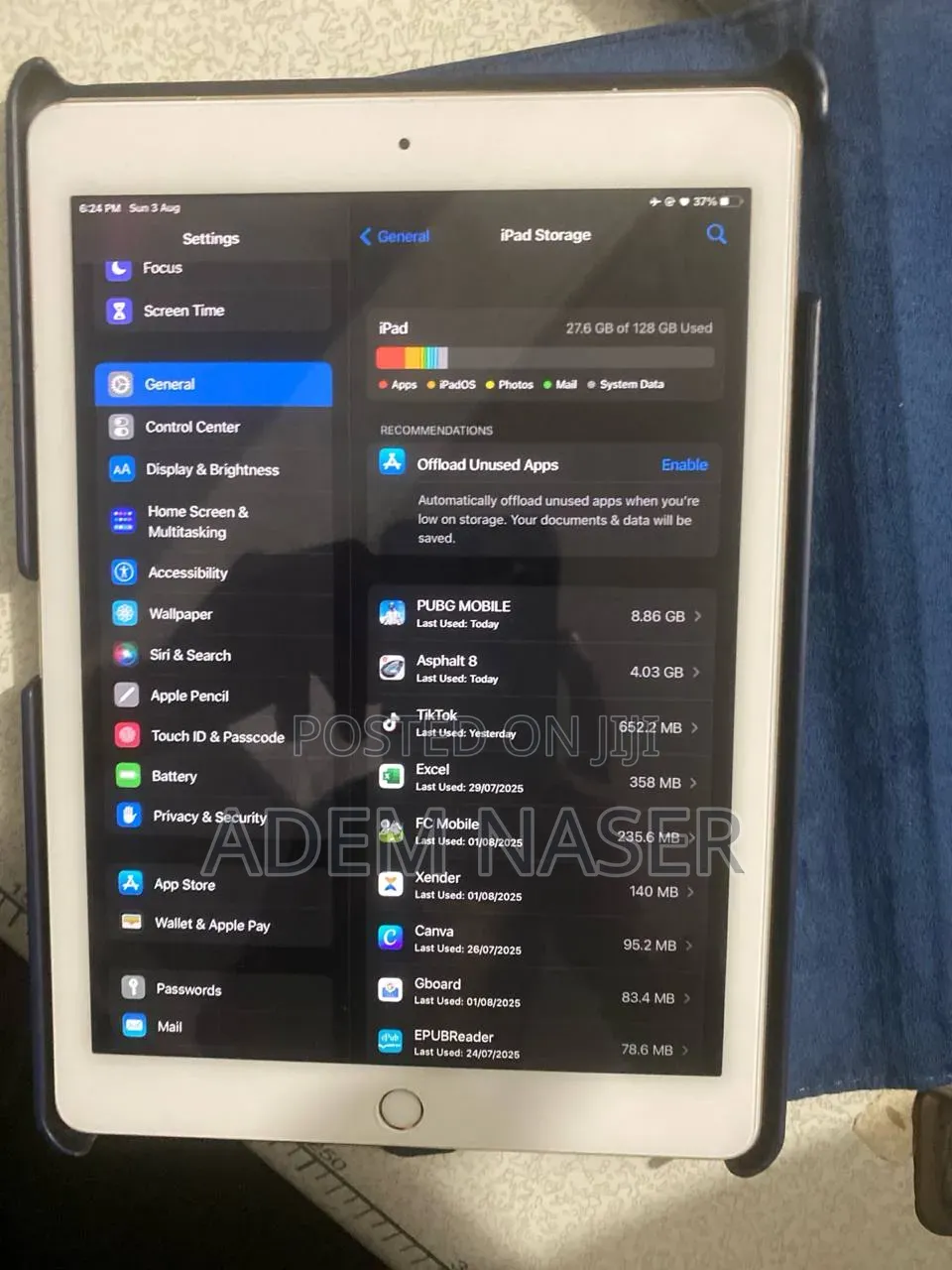 Apple iPad Pro 128 GB Yellow