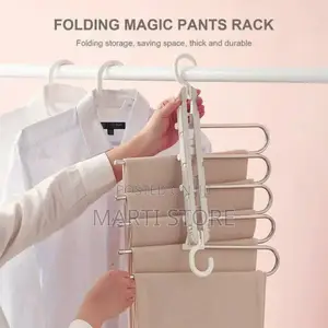 Hanglite 5-in-1 Trouser Hanger የሱሪ ማስቀመጫ