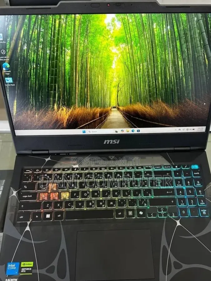 New Laptop MSI GF63 16GB Intel Core 7 SSD 512GB