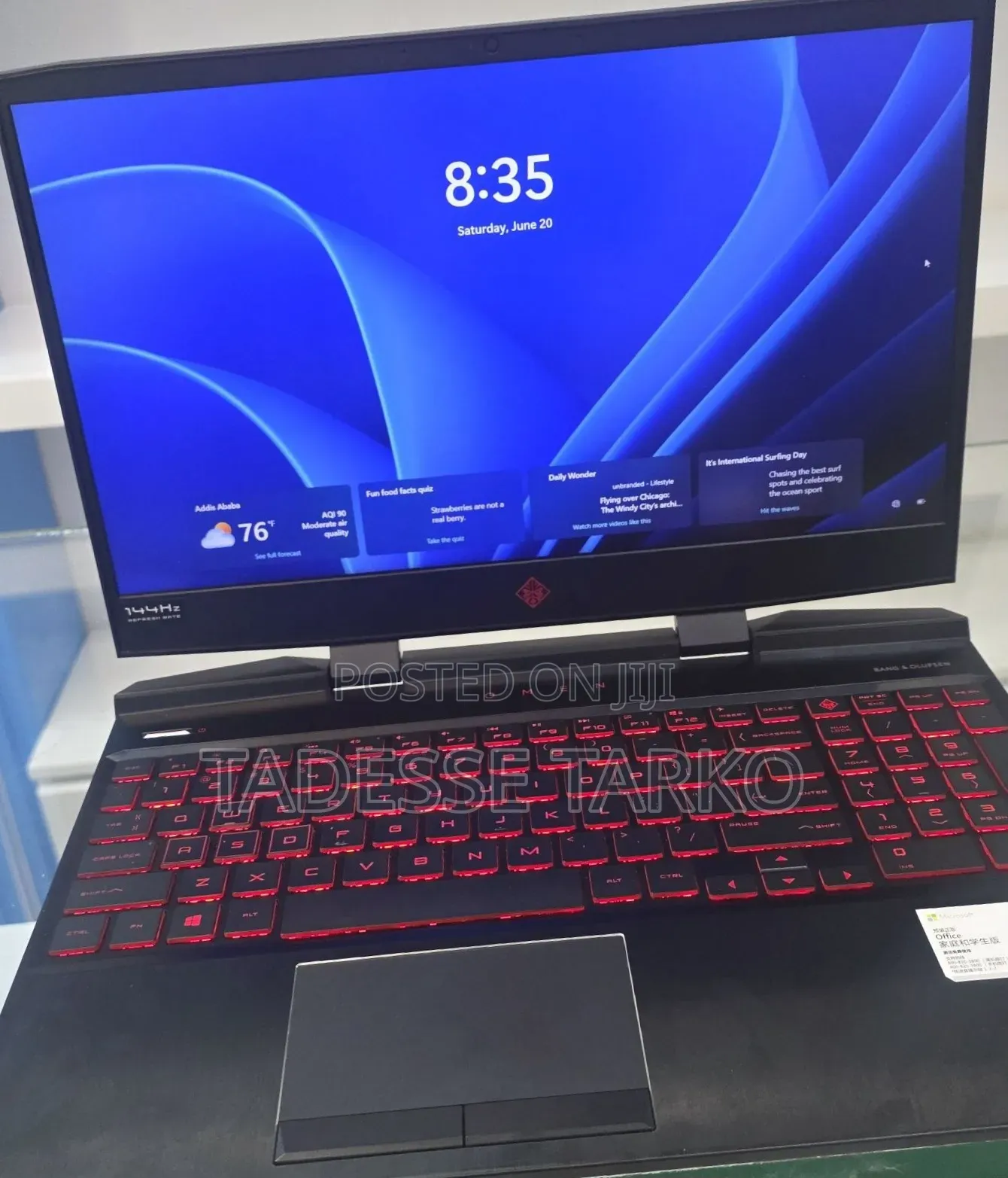 New Laptop HP Omen X 8GB Intel Core i5 HDD+SSD 1T