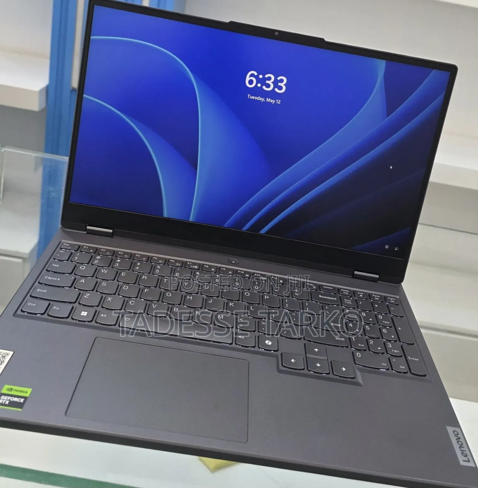 New Laptop Lenovo Legion 5 24GB Intel Core i7 SSD 1T