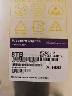 Wd Surveillance HDD 8tb
