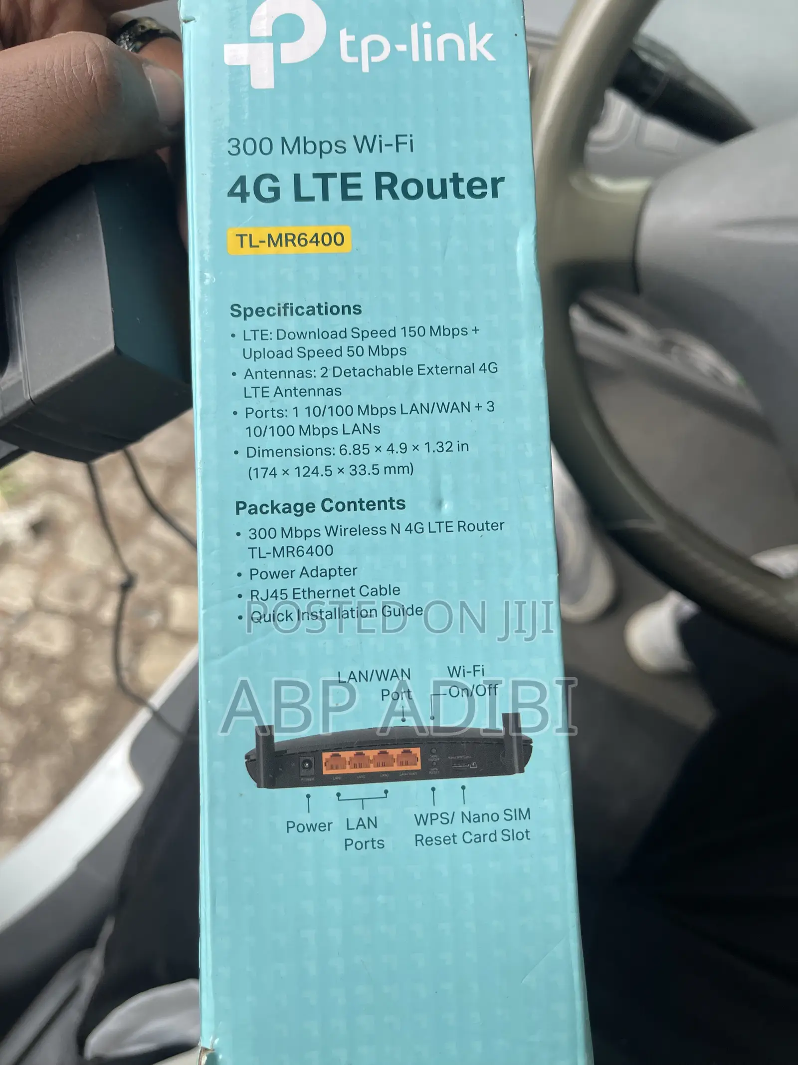 Tp-Link Mr 6400 4g Lte Sim Card Supporter Router
