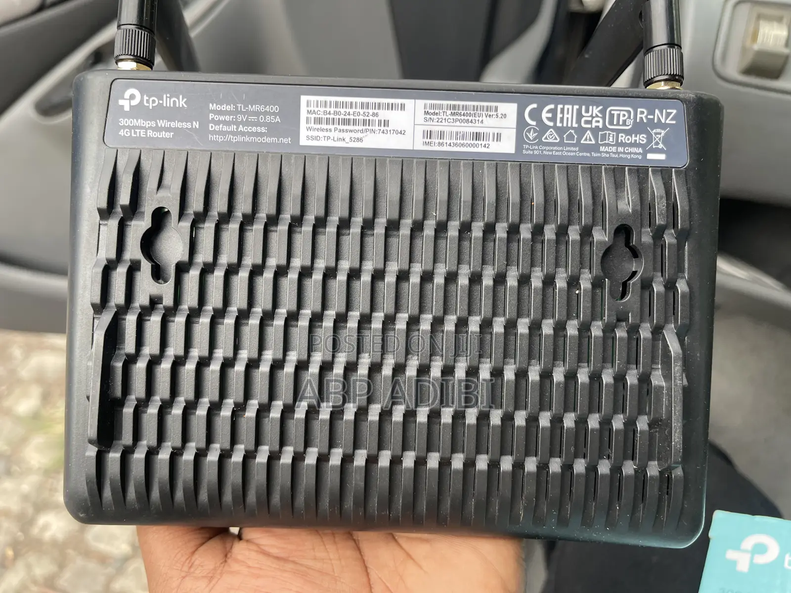 Tp-Link Mr 6400 4g Lte Sim Card Supporter Router