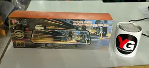 Drive Recorder Full Hd Front and Rear Camera on Center RVM
