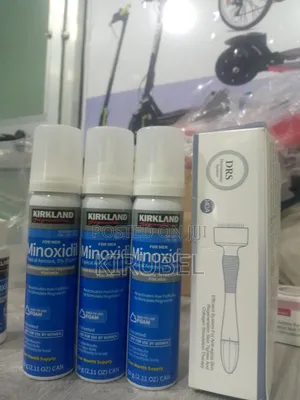 Foam Minoxidil ቀላል አጠቃቀም አመርቂ ውጤት።