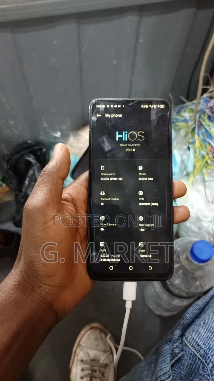 Tecno Spark 10C 128 GB Gray