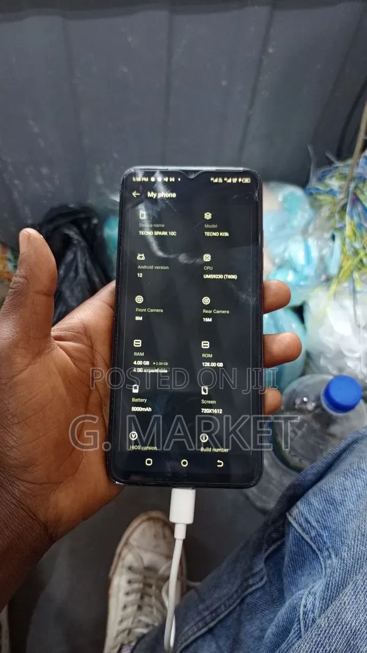 Tecno Spark 10C 128 GB Gray