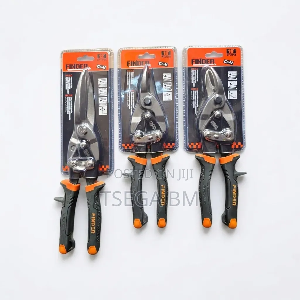 Finder 3-Piece Cr-v Aviation Snips Set