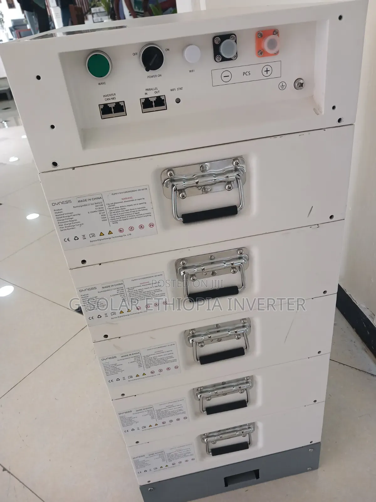 60kw Solar Power Complete Kit System /Ethiopia, 5 Years Warranty