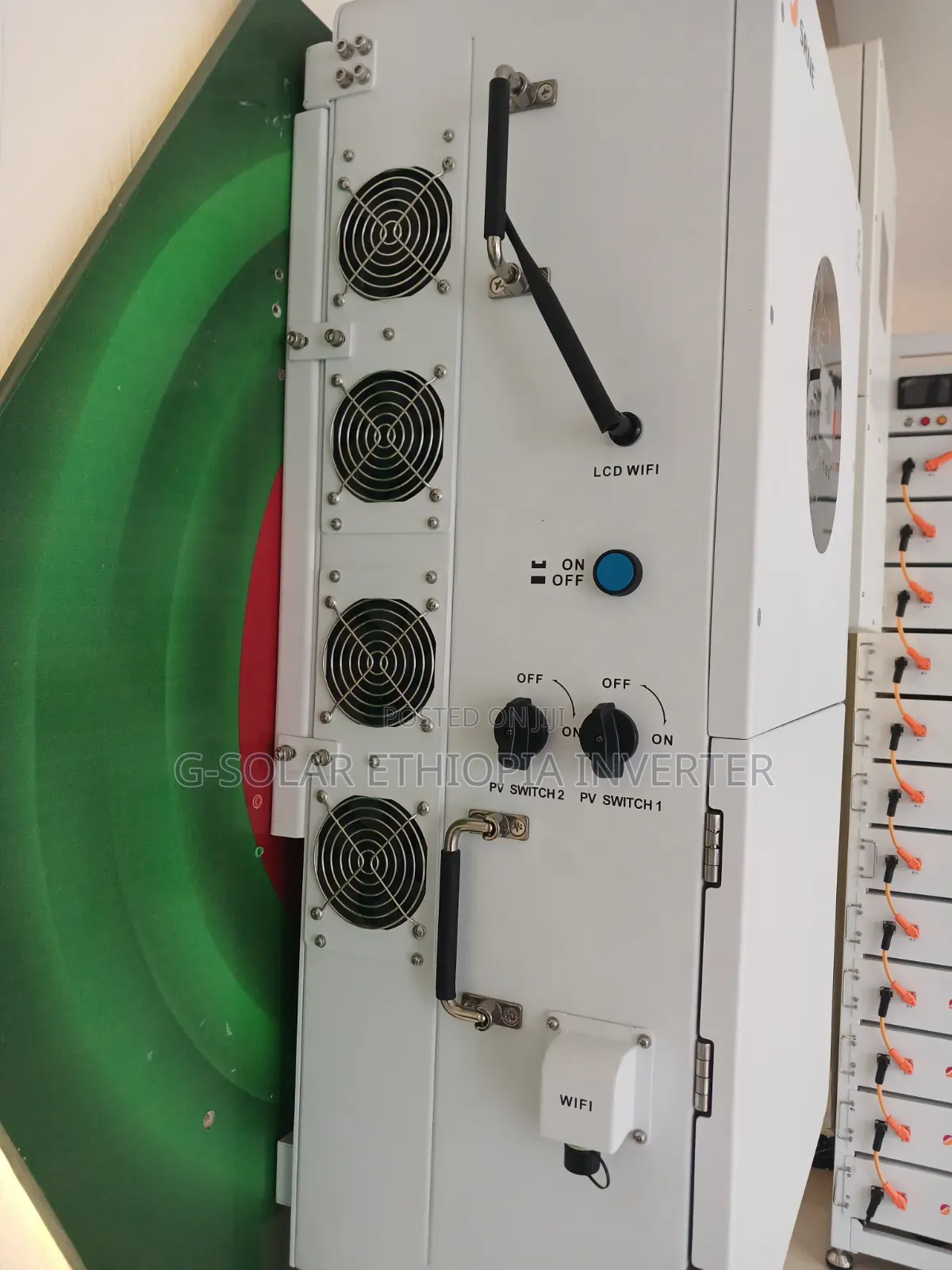 60kw Solar Power Complete Kit System /Ethiopia, 5 Years Warranty