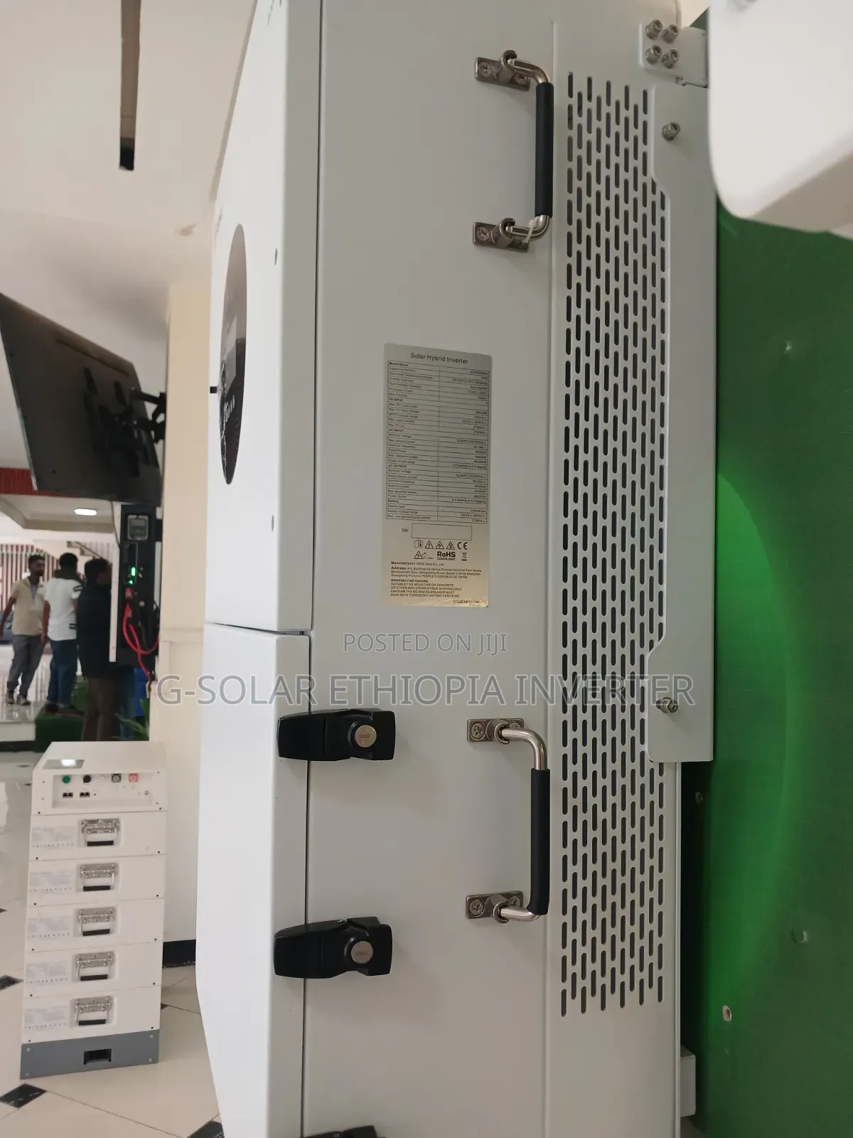 60kw Solar Power Complete Kit System /Ethiopia, 5 Years Warranty