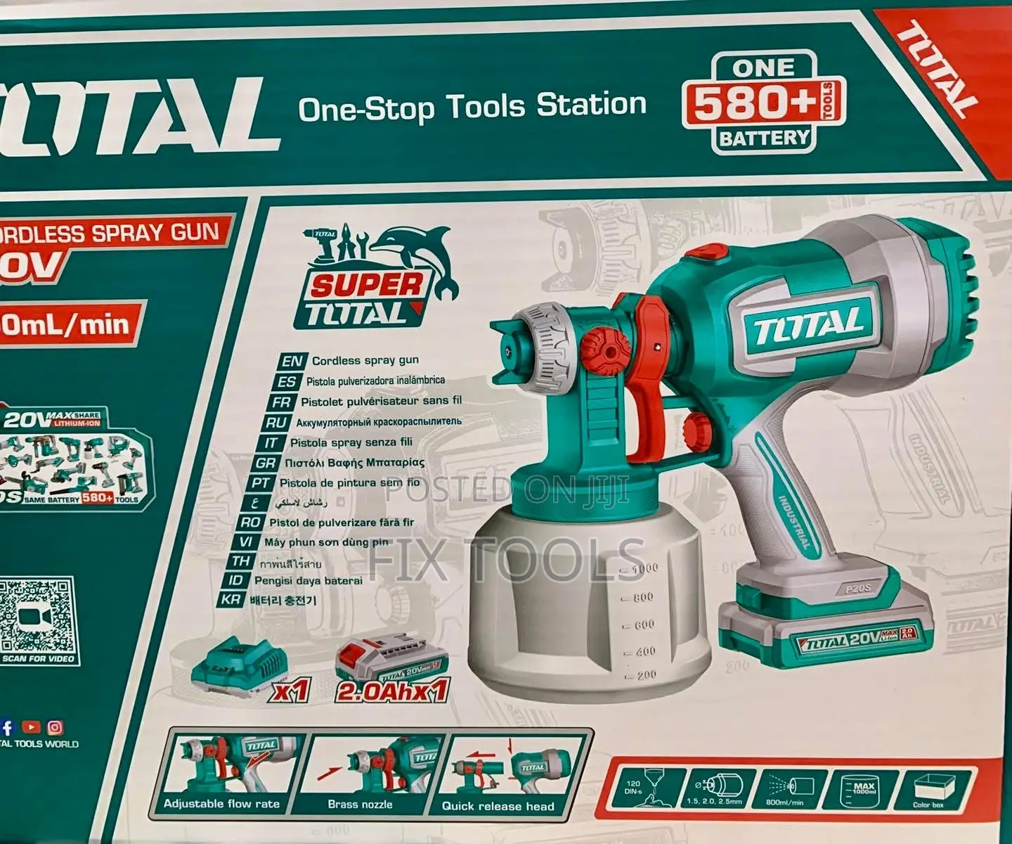 Total 20v Lithium-Ion Spray Gun