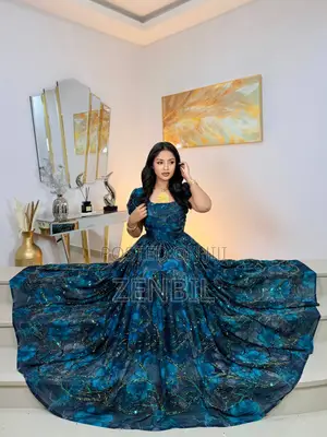Luxury Singer Chiffon Dress | Zenbil Chiffon Ethiopia