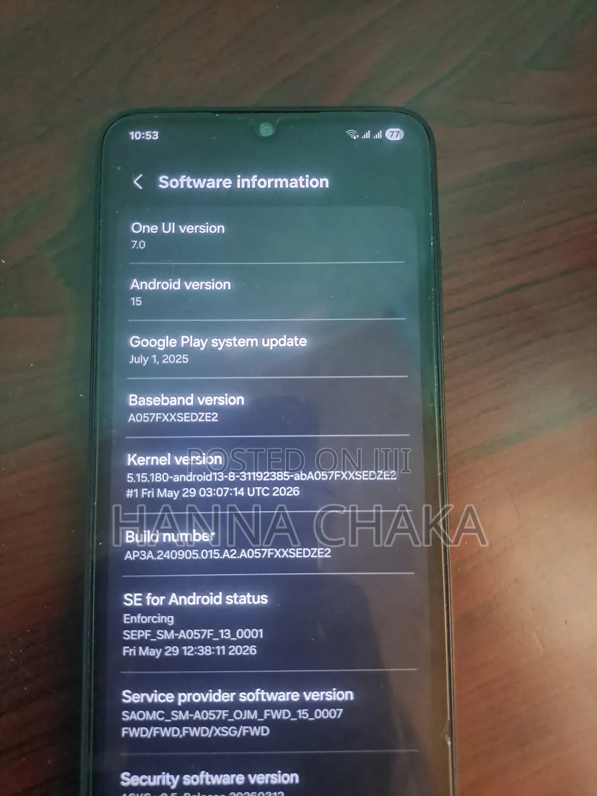 Samsung Galaxy A05s 128 GB Black