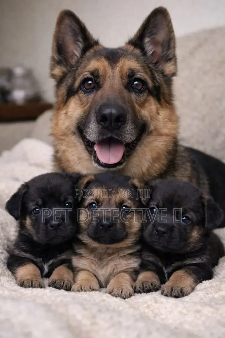 1-3 months Male Purebred German Shepherd