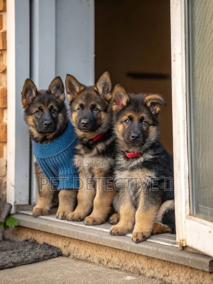 1-3 months Male Purebred German Shepherd