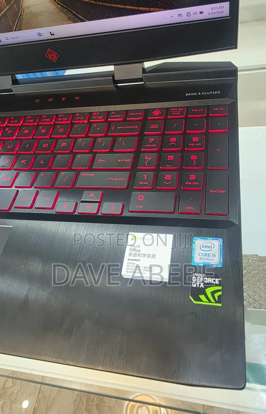 New Laptop HP Omen X 8GB Intel Core i5 HDD+SSD 256GB