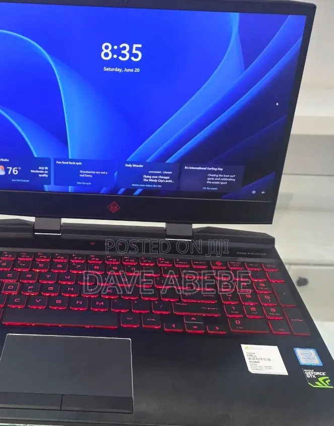 New Laptop HP Omen X 8GB Intel Core i5 HDD+SSD 256GB