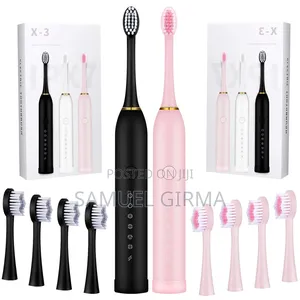 4 Soft Bristles Brush Heads Sonic Electric Toothbrush