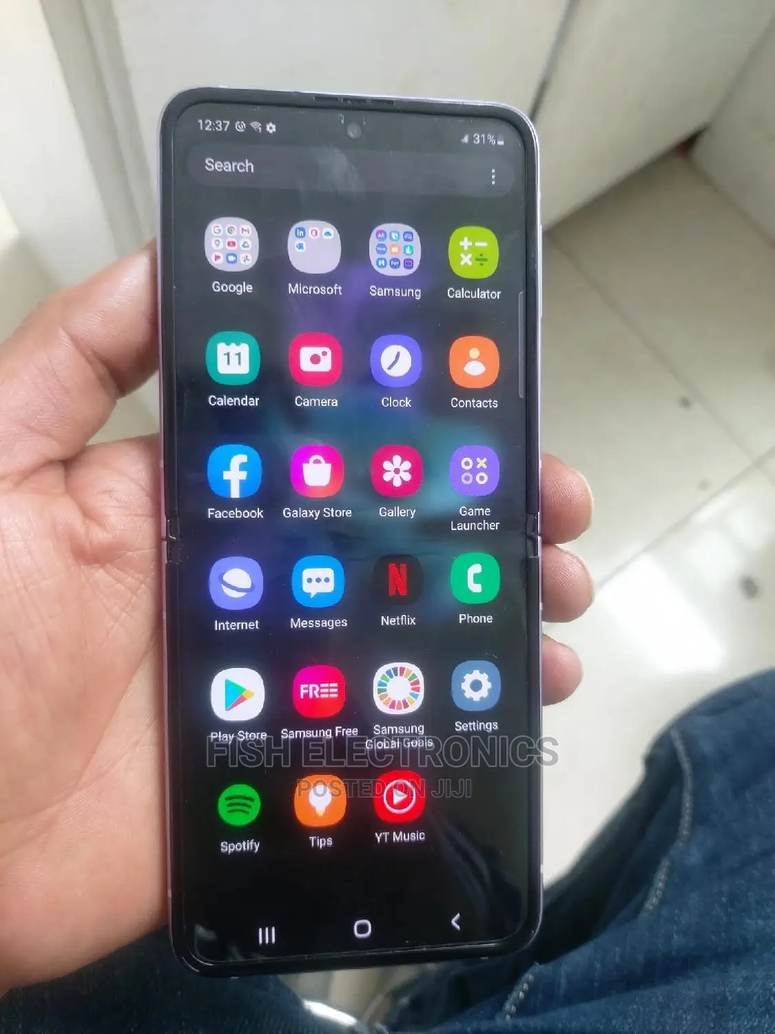 New Samsung Galaxy Z Flip 3 128 GB Purple