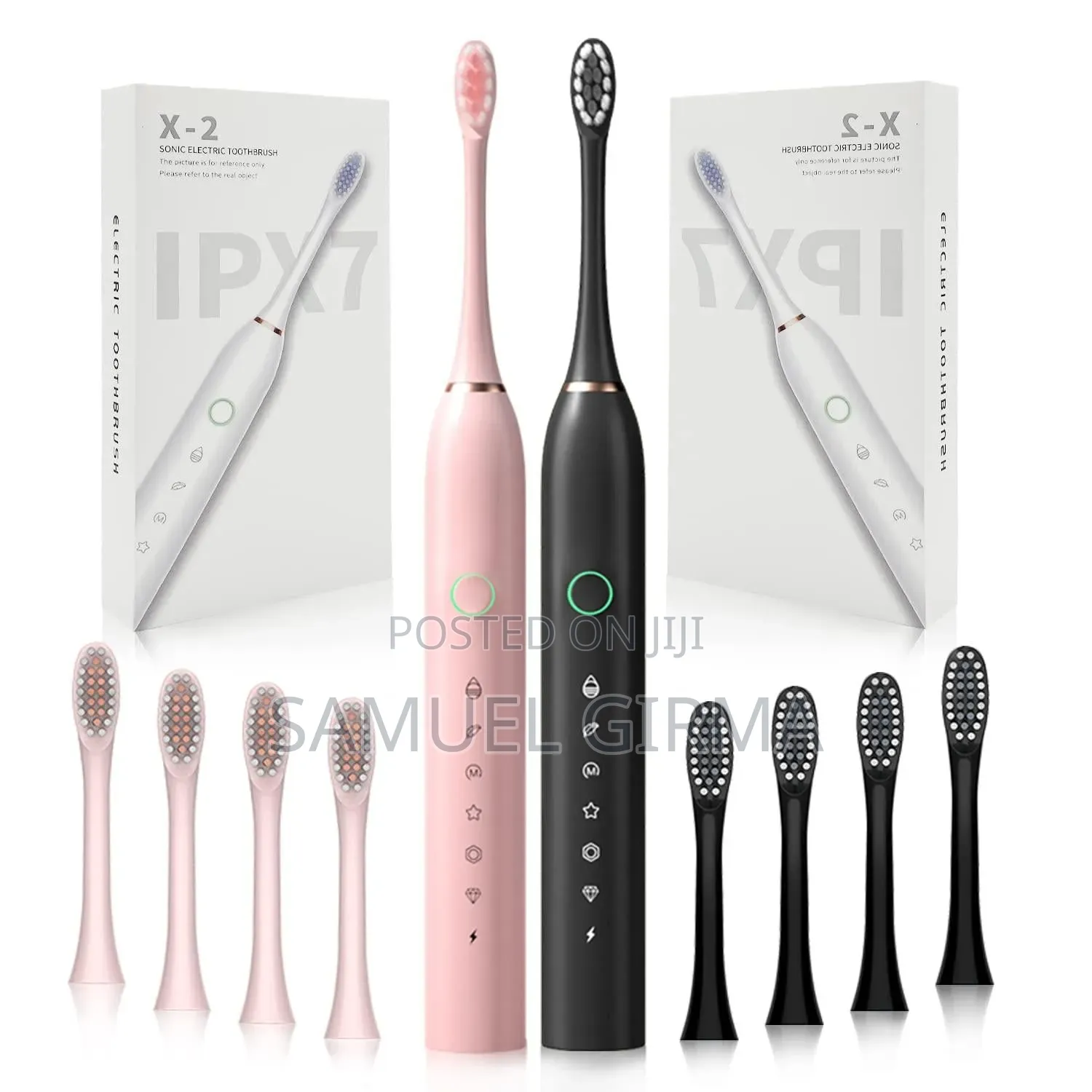 4 Soft Bristles Brush Heads Sonic Electric Toothbrush