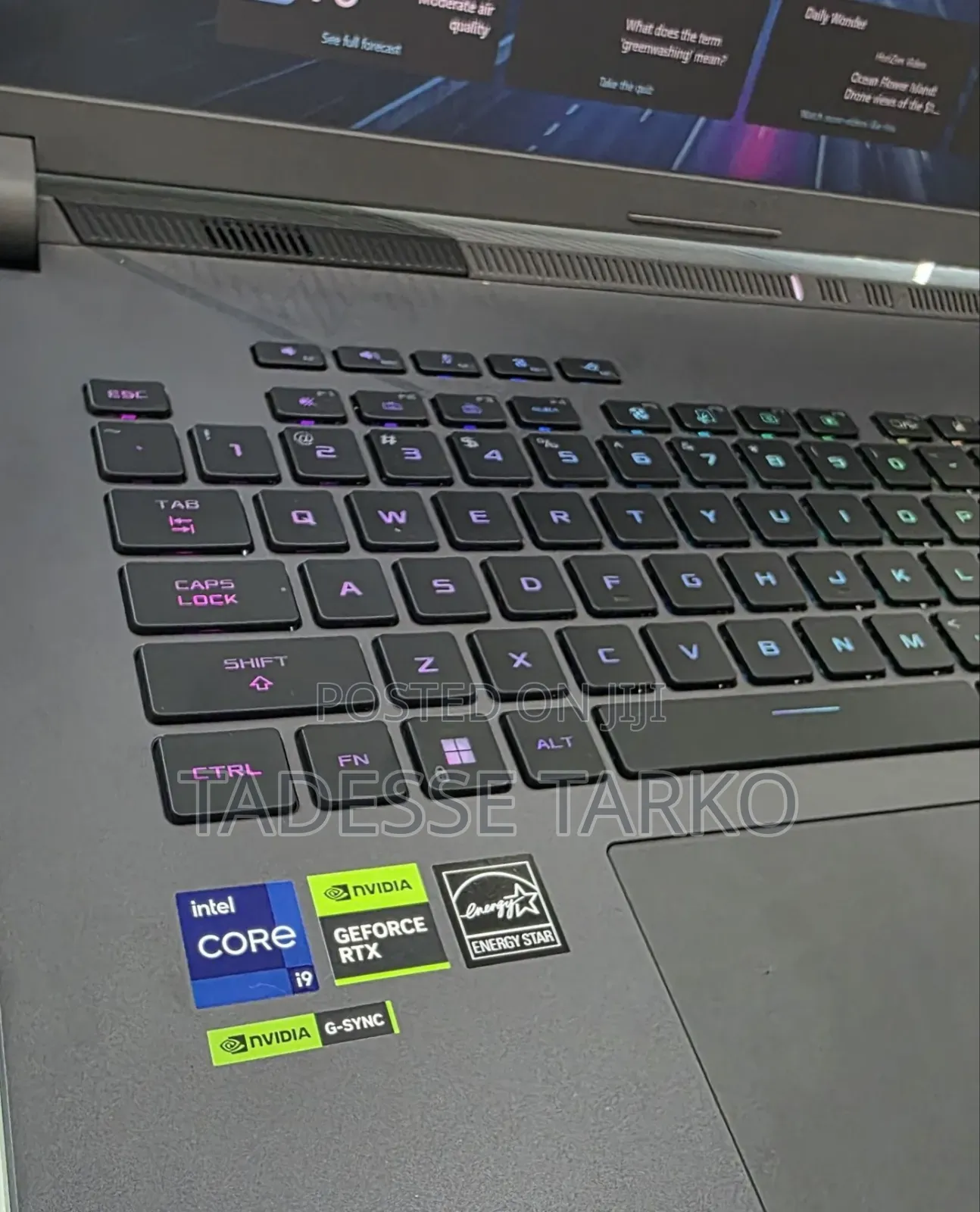 New Laptop Asus 16GB Intel Core i9 SSD 1T
