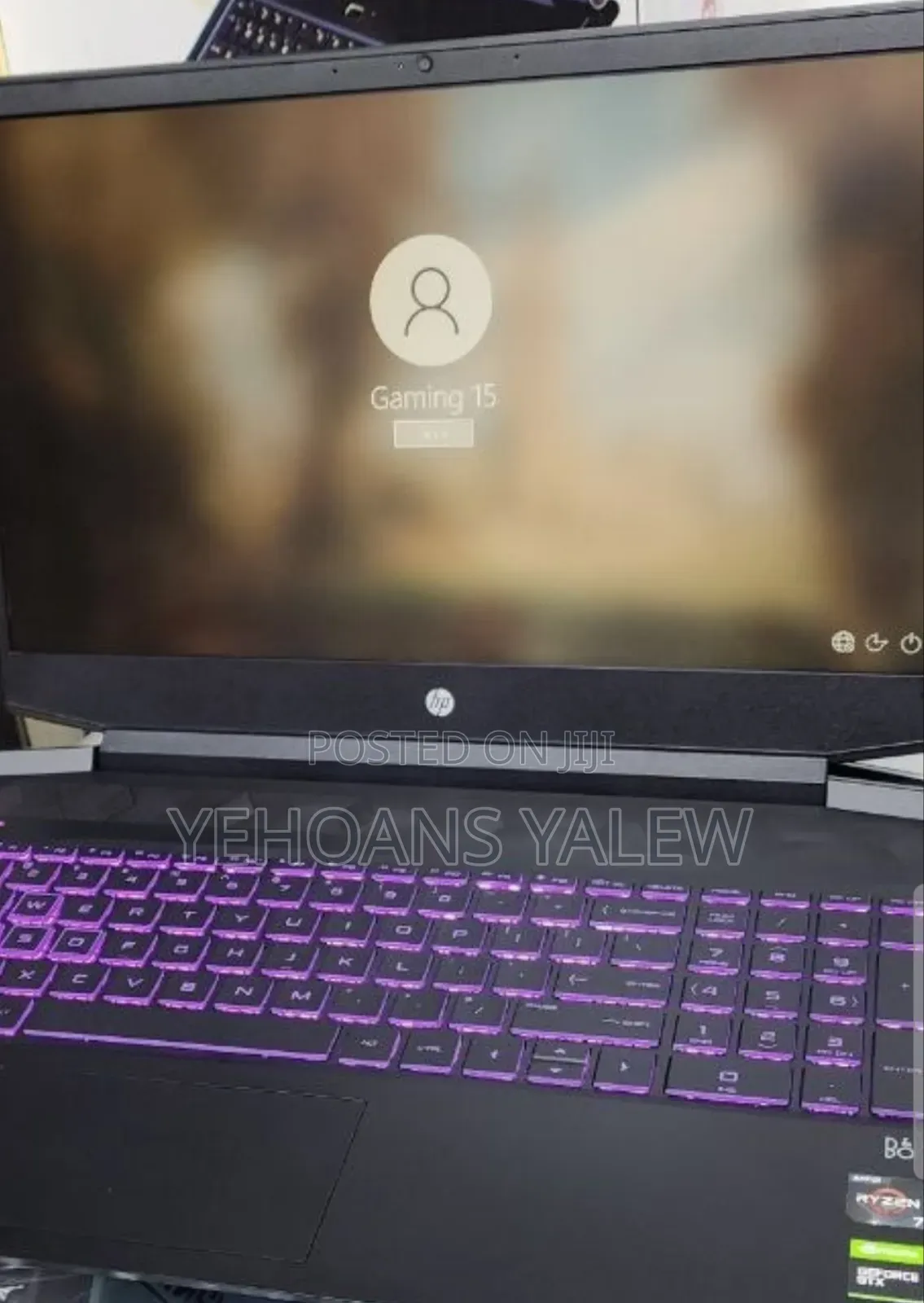 New HP Pavilion Gaming Laptop 15-dk2xxx 16GB AMD Ryzen 7 SSD 512GB