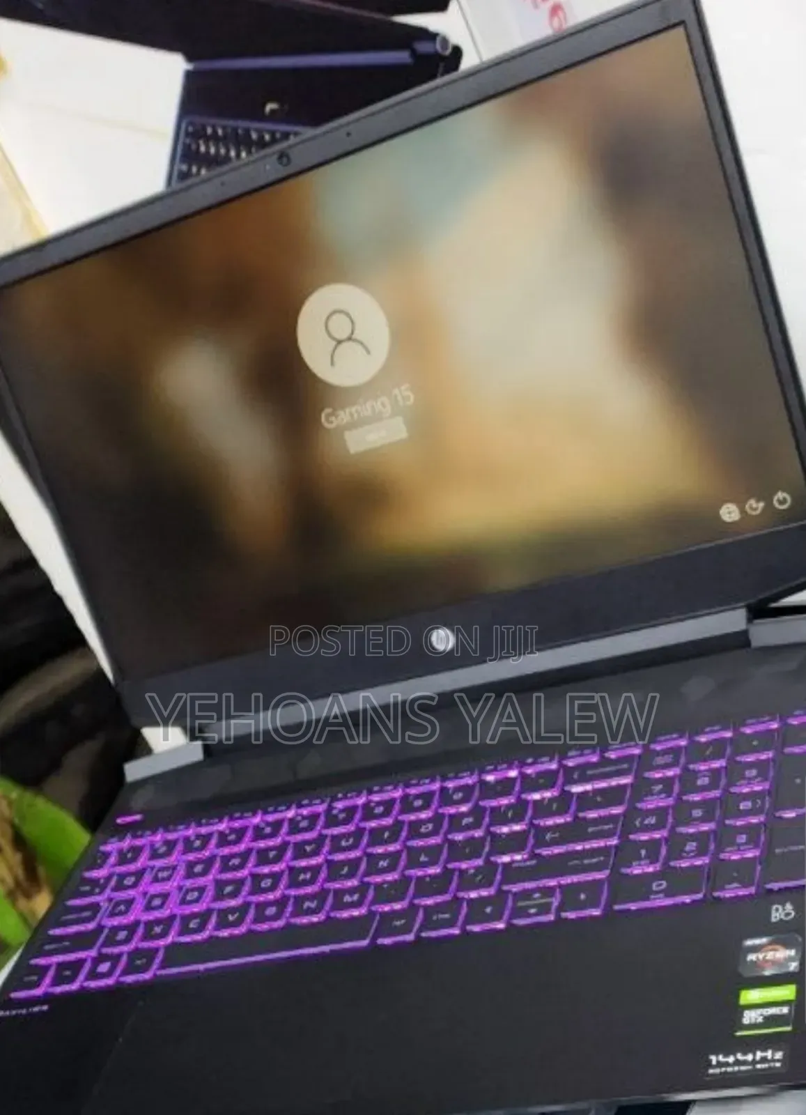 New HP Pavilion Gaming Laptop 15-dk2xxx 16GB AMD Ryzen 7 SSD 512GB