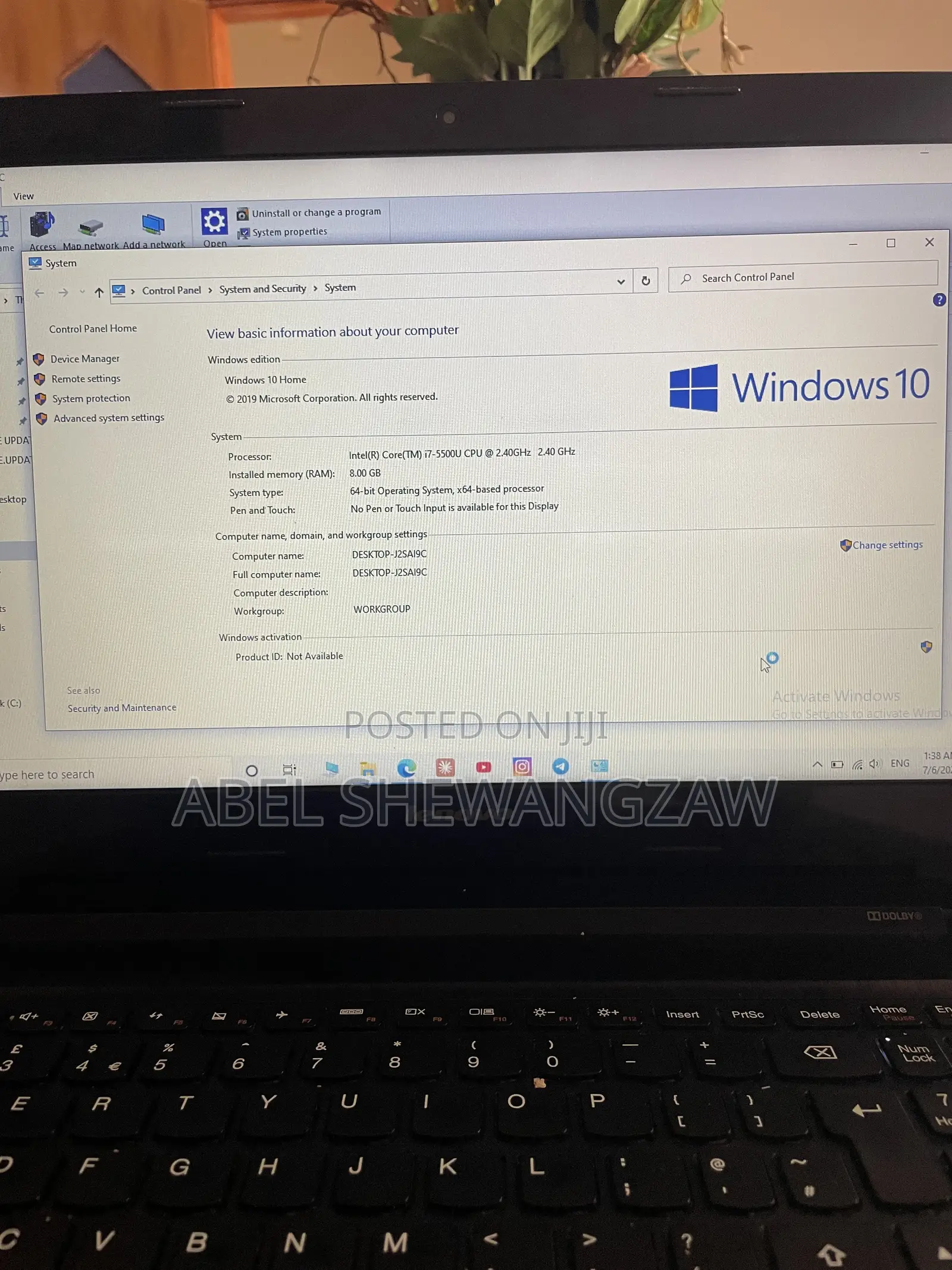 Laptop Lenovo G50-70 8GB Intel Core i7 HDD 1T