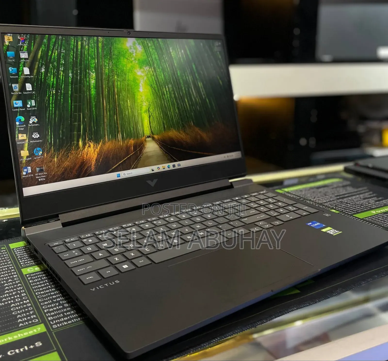 New Laptop HP Victus 15 16GB Intel Core i7 SSD 1T