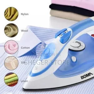 Orginal Boma Steam Iron Series
ማንኛውንም ልብስ የሚተኩሱበት