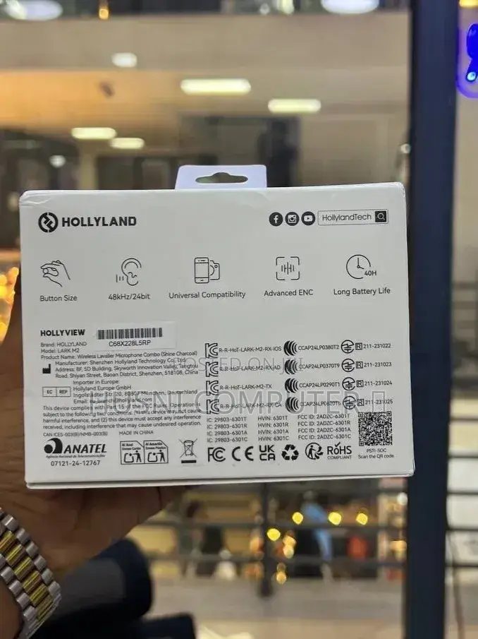 Hollyland Lark M2 Wireless Lavalier Microphone