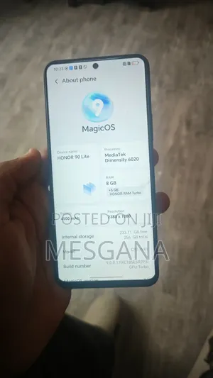 New Honor 90 Lite 256 GB Black