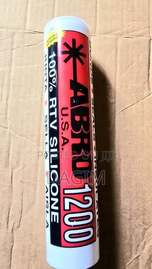 Abro 1200 Clear Silicone Sealant (100% Rtv)