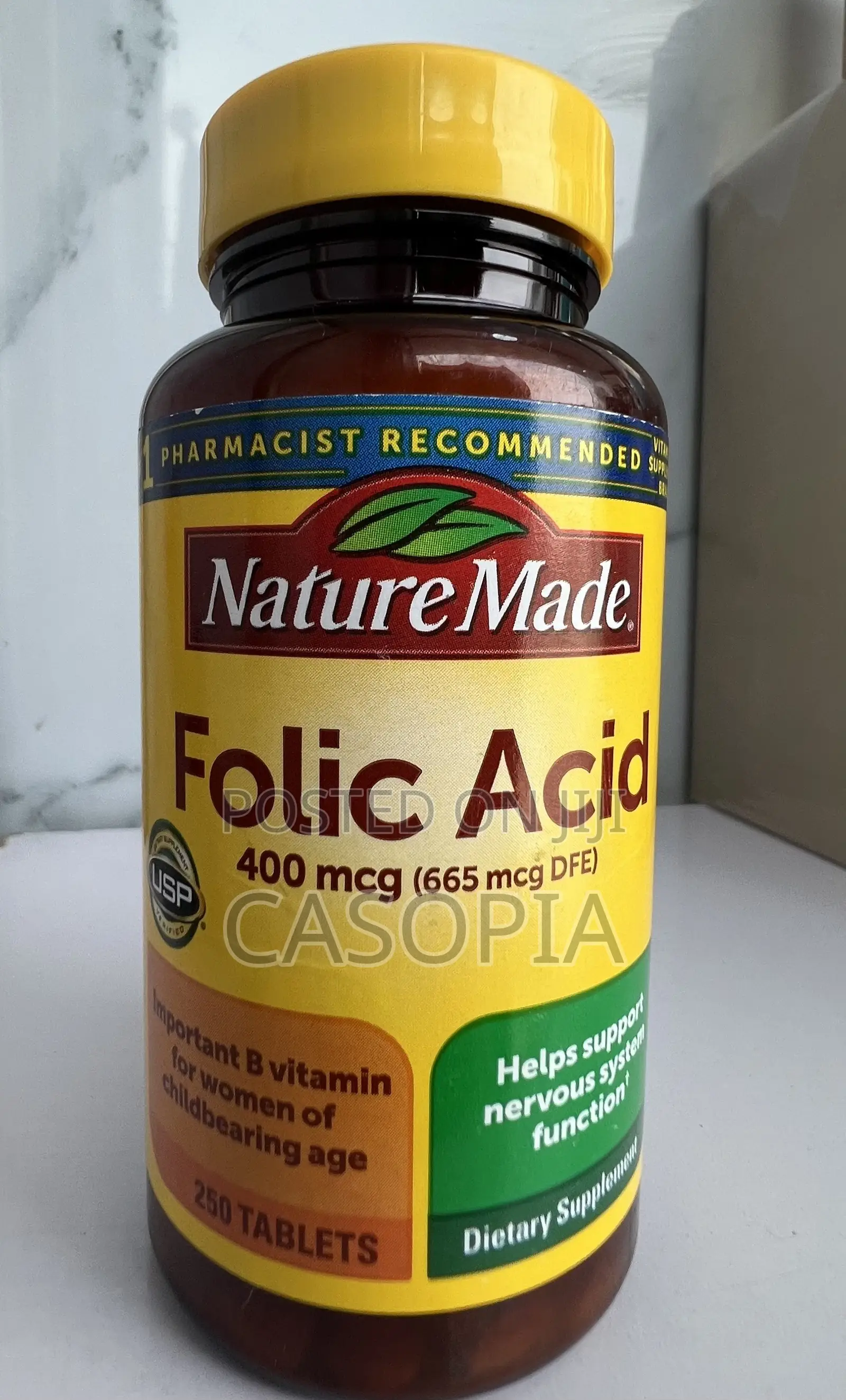 Folic Acid 400mg 250 Tablet