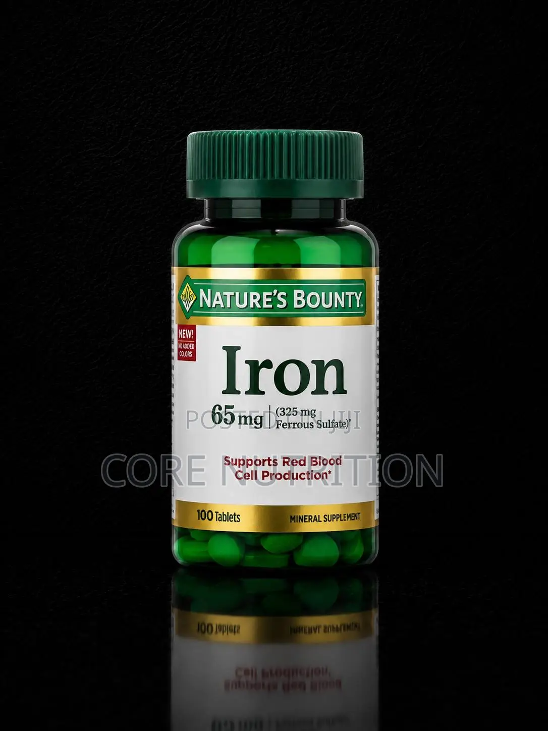 Iron 65mg , 100 Tablets