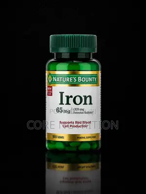 Iron 65mg , 100 Tablets
