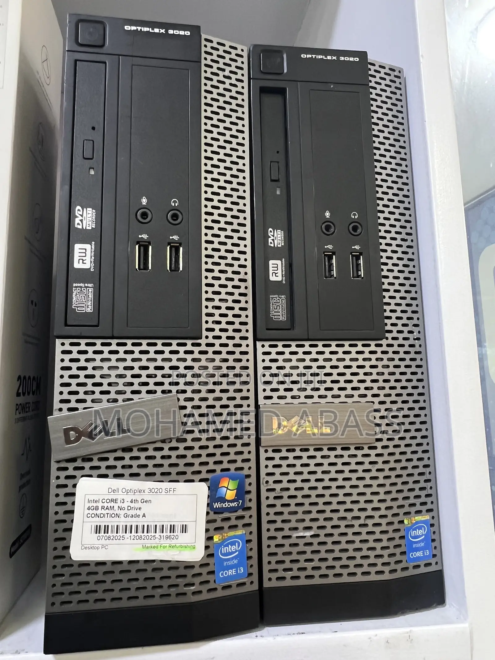 Desktop Computer Dell OptiPlex 3020 4GB Intel Core i5 HDD 500GB