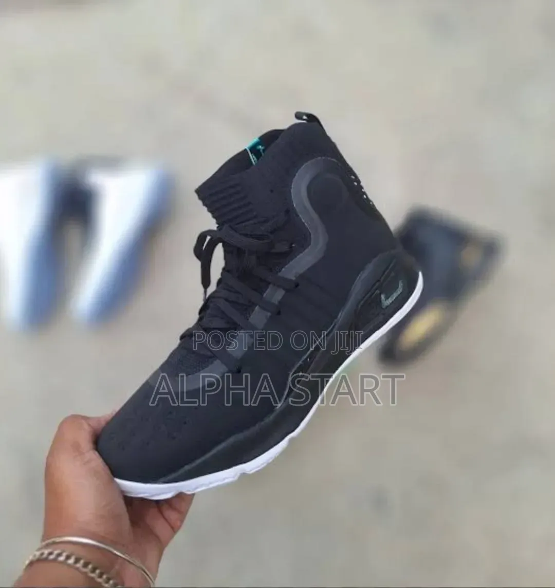 Under Armour 3d High Master Quality Smooth Boots Shoes Made in Vietnam